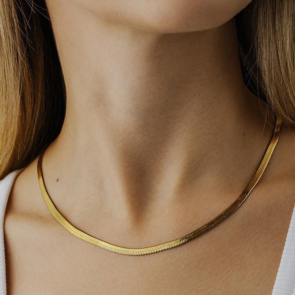 18K Gold Plated Stainless - Premium Accessories from chiquetrends.com - Just $13! Shop now at chiquetrends.com