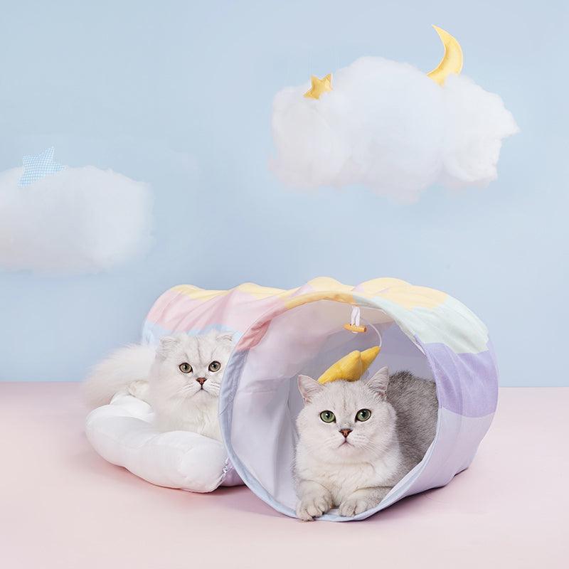 Two In One Design Pet Bed Cat - Premium  from chiquetrends.com - Just $78! Shop now at chiquetrends.com