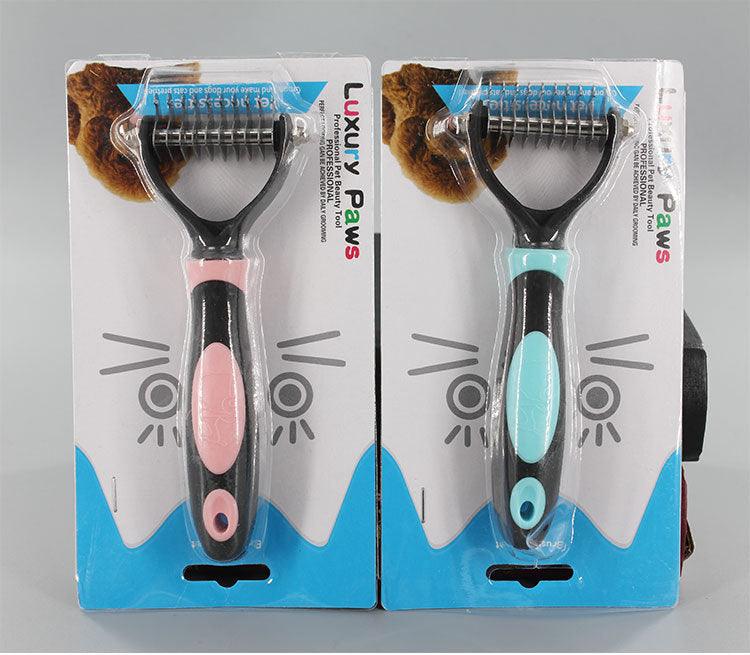 Dog Hair Removal Comb - Premium Pet Combs & Brushes from chiquetrends.com - Just $16! Shop now at chiquetrends.com