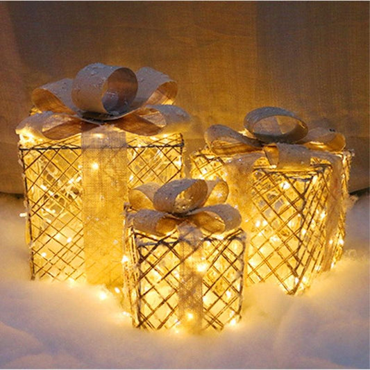 Christmas Lighting Gift Boxes - Premium 0 from chiquetrends.com - Just $88! Shop now at chiquetrends.com