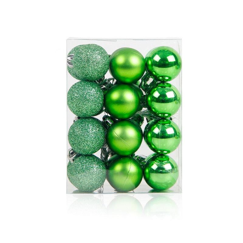 3cm Festive Christmas Ball - Premium 0 from chiquetrends.com - Just $11! Shop now at chiquetrends.com