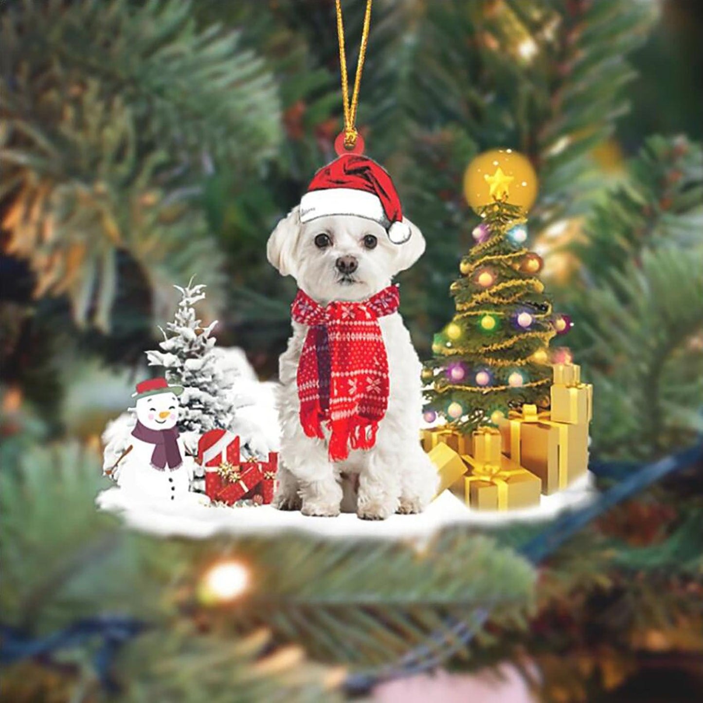 Christmas Family Puppies - Premium 0 from chiquetrends.com - Just $5! Shop now at chiquetrends.com