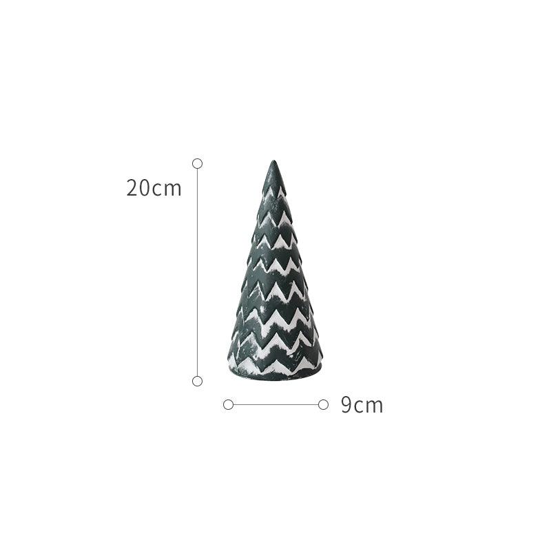 Gray-green Mini Christmas Tree - Premium 0 from chiquetrends.com - Just $23! Shop now at chiquetrends.com