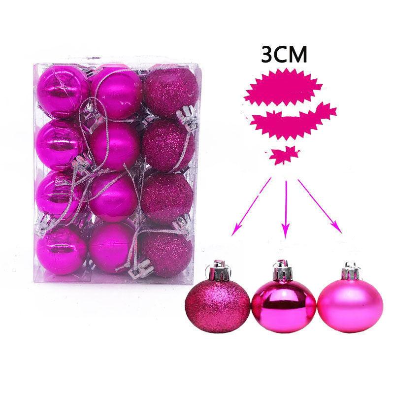 3cm Festive Christmas Ball - Premium 0 from chiquetrends.com - Just $11! Shop now at chiquetrends.com