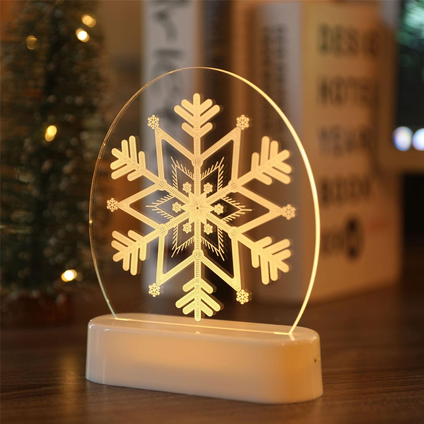 Christmas Bedside Night Light - Premium 0 from chiquetrends.com - Just $14! Shop now at chiquetrends.com