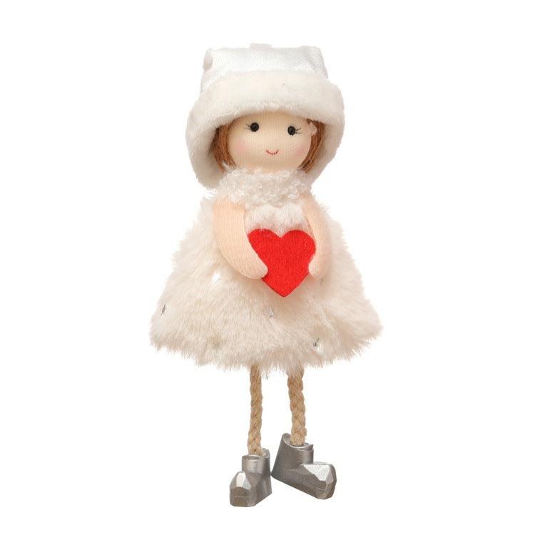 Christmas angel plush pendant - Premium 0 from chiquetrends.com - Just $11! Shop now at chiquetrends.com