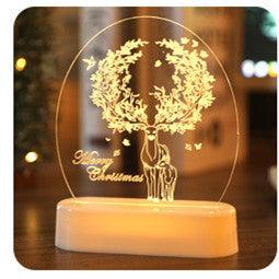 Christmas Bedside Night Light - Premium 0 from chiquetrends.com - Just $14! Shop now at chiquetrends.com