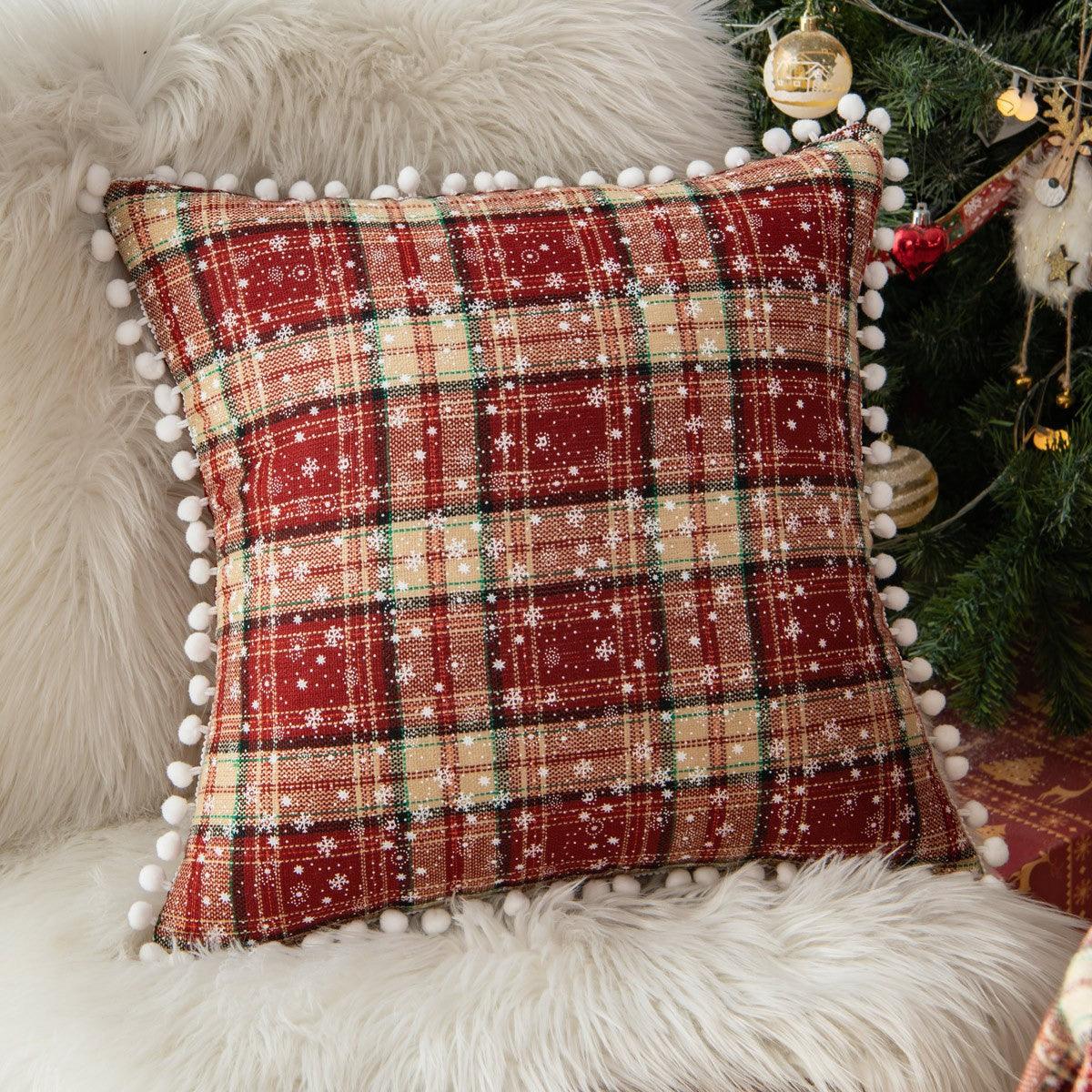 Christmas Red Plaid Polyester - Premium 0 from chiquetrends.com - Just $13! Shop now at chiquetrends.com