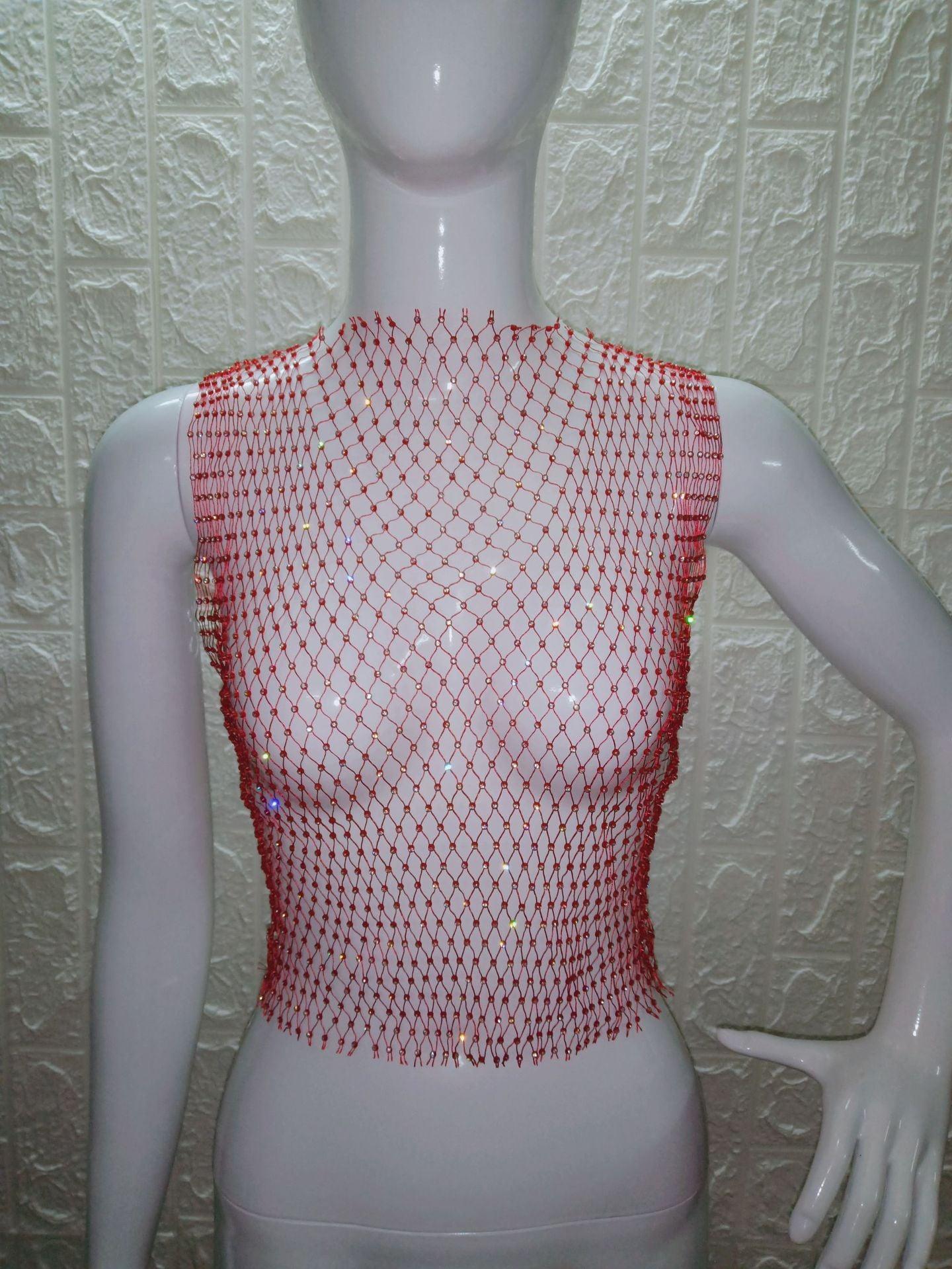 Fashion Mesh Super Diamond - Premium 0 from chiquetrends.com - Just $19! Shop now at chiquetrends.com