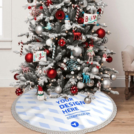 Fringed Edge Christmas Tree - Premium 7 from chiquetrends.com - Just $27! Shop now at chiquetrends.com