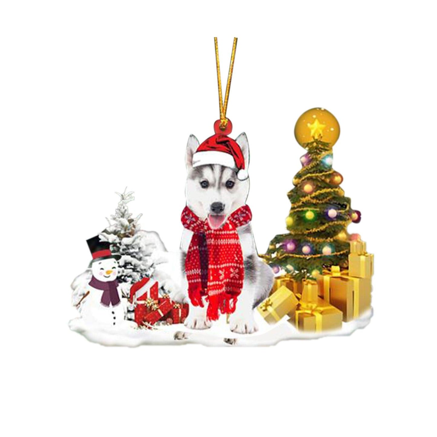 Christmas Family Puppies - Premium 0 from chiquetrends.com - Just $5! Shop now at chiquetrends.com