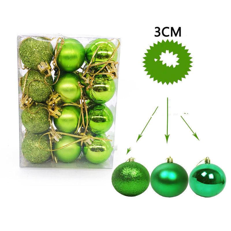 3cm Festive Christmas Ball - Premium 0 from chiquetrends.com - Just $11! Shop now at chiquetrends.com