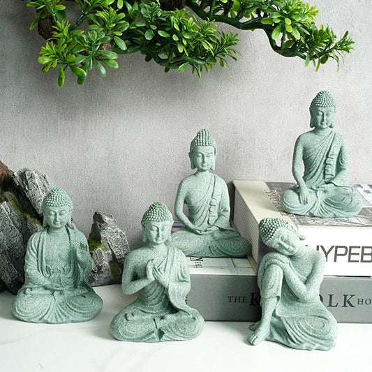 New Chinese Stone Buddha - Premium 0 from chiquetrends.com - Just $17! Shop now at chiquetrends.com