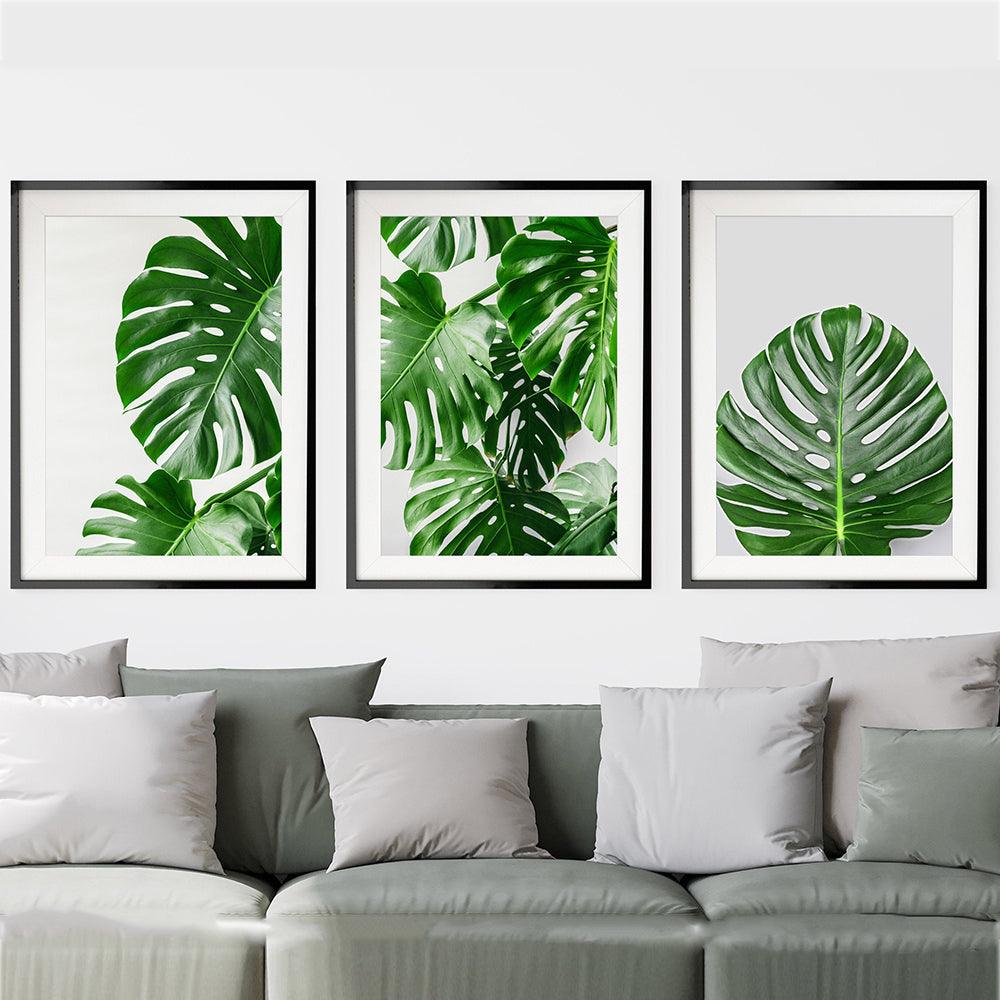 Home Decor Green Plant Canvas - Premium 0 from chiquetrends.com - Just $11! Shop now at chiquetrends.com