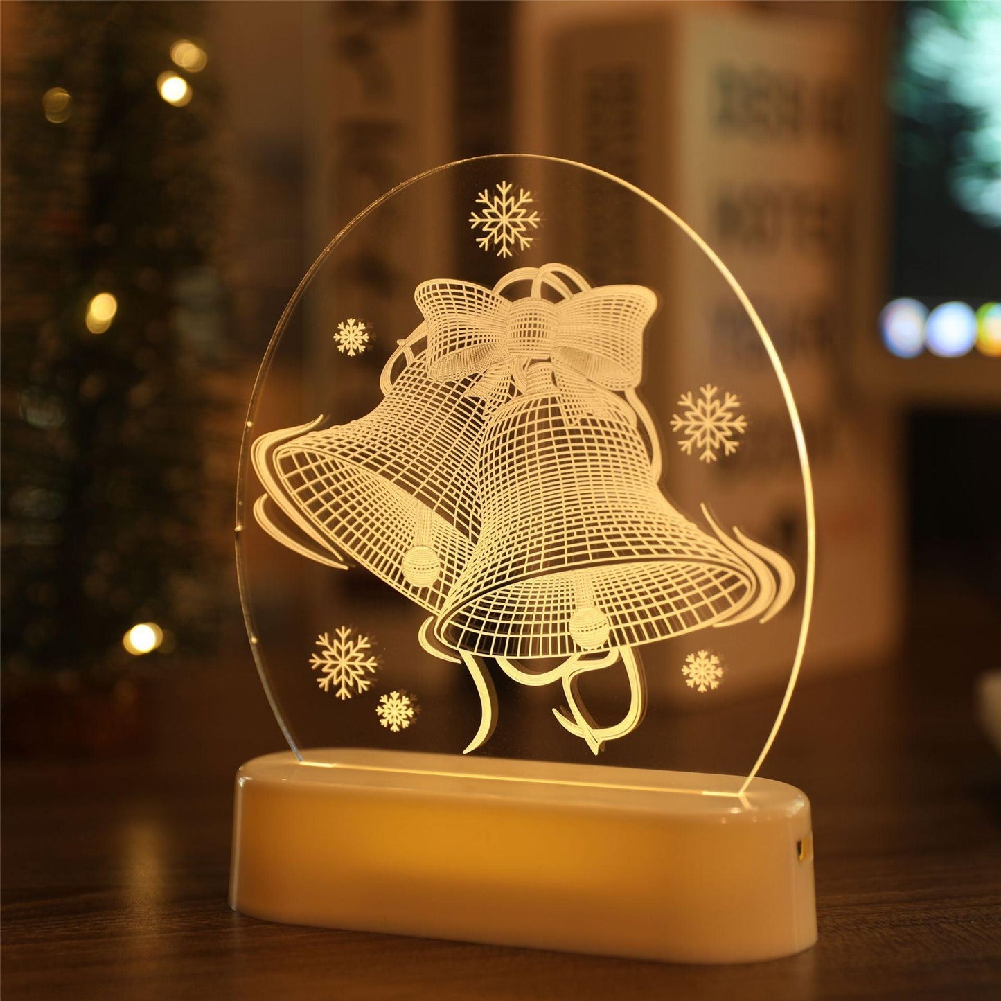 Christmas Bedside Night Light - Premium 0 from chiquetrends.com - Just $14! Shop now at chiquetrends.com