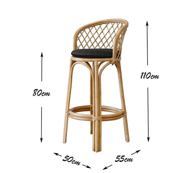 Vintage Bar Chair Cafe - Premium 0 from chiquetrends.com - Just $258! Shop now at chiquetrends.com