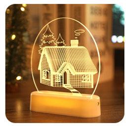 Christmas Bedside Night Light - Premium 0 from chiquetrends.com - Just $14! Shop now at chiquetrends.com