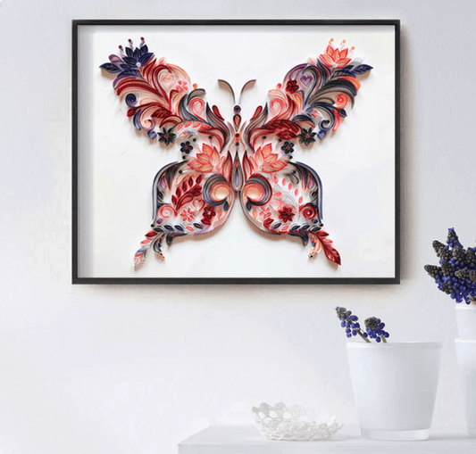 20 Inch Butterfly Quilling - Premium 0 from chiquetrends.com - Just $18! Shop now at chiquetrends.com