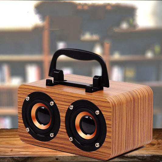 Wooden Wireless Bluetooth - Premium 0 from chiquetrends.com - Just $41! Shop now at chiquetrends.com