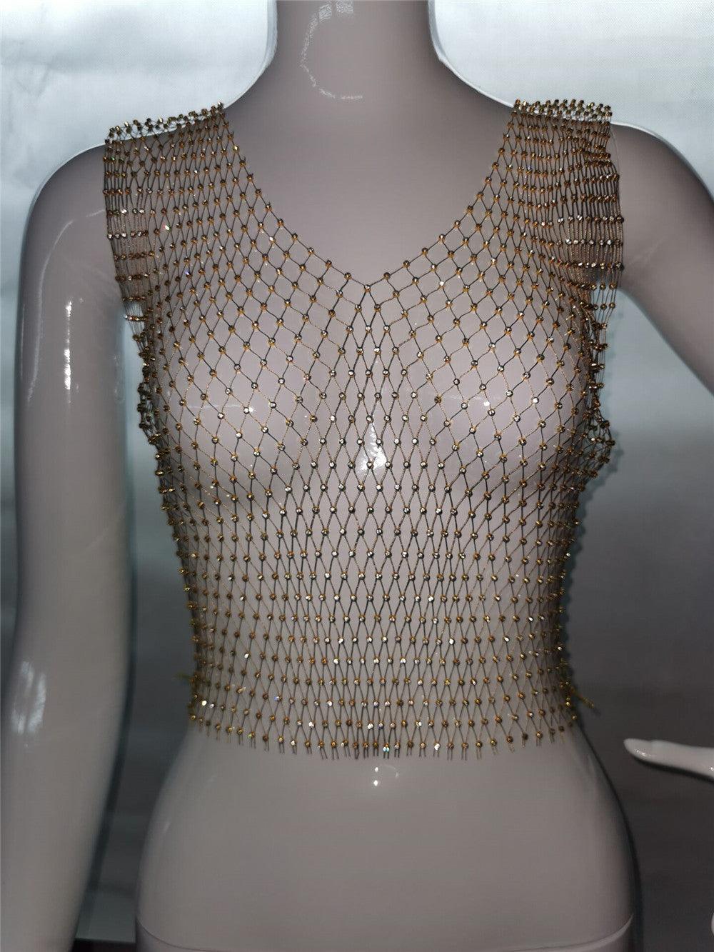 Fashion Mesh Super Diamond - Premium 0 from chiquetrends.com - Just $19! Shop now at chiquetrends.com