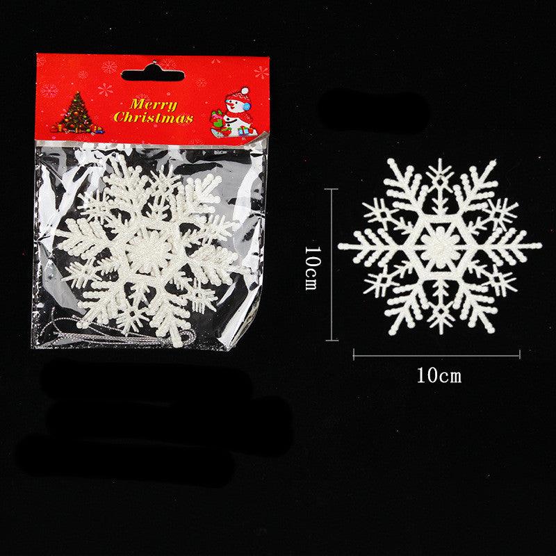 Plastic White Snowflake String - Premium 0 from chiquetrends.com - Just $10! Shop now at chiquetrends.com