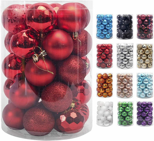 24Pcs Christmas Glitter Ball - Premium 5 from chiquetrends.com - Just $48! Shop now at chiquetrends.com