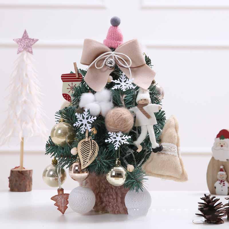 Desktop Mini Christmas Tree - Premium 0 from chiquetrends.com - Just $28! Shop now at chiquetrends.com