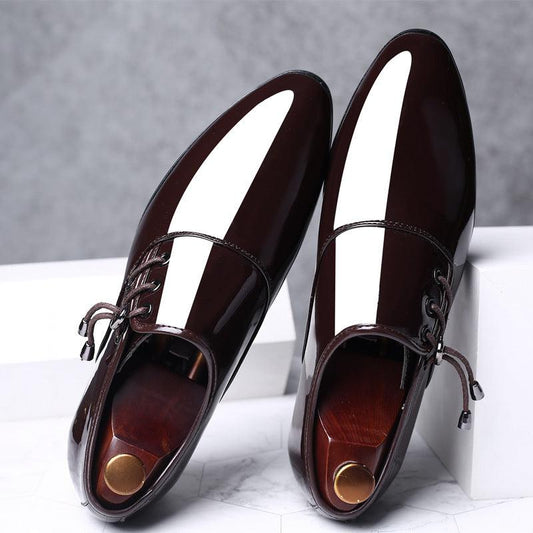 Men's Oxford Patent Business - Premium Shoes from chiquetrends.com - Just $26! Shop now at chiquetrends.com