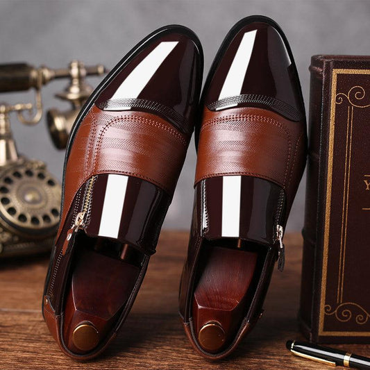 Classic Business Men's Shoes - Premium Shoes from chiquetrends.com - Just $37! Shop now at chiquetrends.com