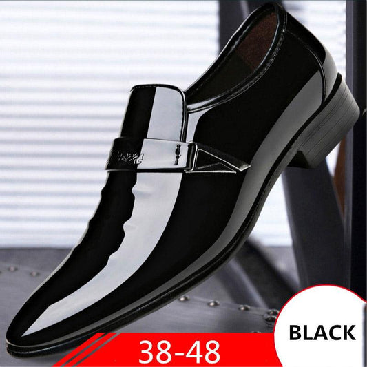 Men's Italian Leather Shoes - Premium Shoes from chiquetrends.com - Just $68! Shop now at chiquetrends.com