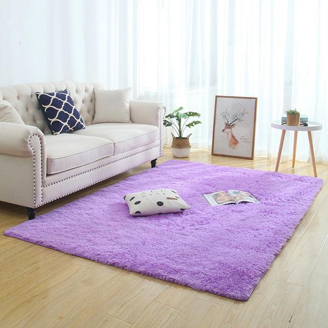 Silky Fluffy Carpet for Modern - Premium Flooring & Carpet from chiquetrends.com - Just $56! Shop now at chiquetrends.com