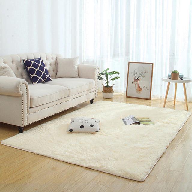 Silky Fluffy Carpet for Modern - Premium Flooring & Carpet from chiquetrends.com - Just $56! Shop now at chiquetrends.com