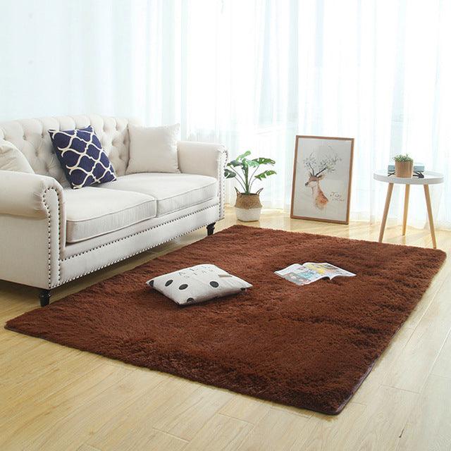 Silky Fluffy Carpet for Modern - Premium Flooring & Carpet from chiquetrends.com - Just $56! Shop now at chiquetrends.com