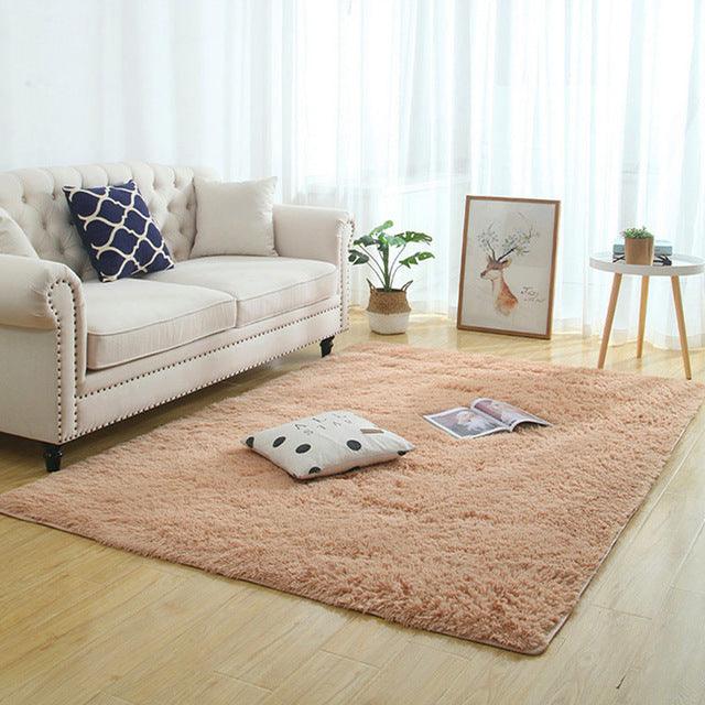 Silky Fluffy Carpet for Modern - Premium Flooring & Carpet from chiquetrends.com - Just $56! Shop now at chiquetrends.com