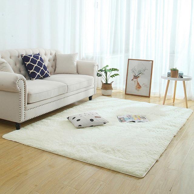 Silky Fluffy Carpet for Modern - Premium Flooring & Carpet from chiquetrends.com - Just $56! Shop now at chiquetrends.com