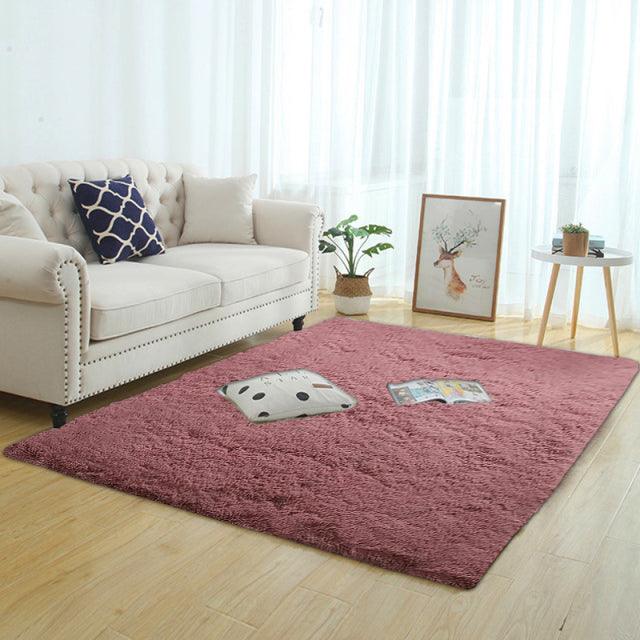 Silky Fluffy Carpet for Modern - Premium Flooring & Carpet from chiquetrends.com - Just $56! Shop now at chiquetrends.com