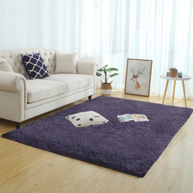 Silky Fluffy Carpet for Modern - Premium Flooring & Carpet from chiquetrends.com - Just $56! Shop now at chiquetrends.com