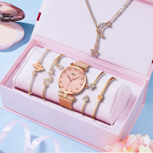 Women's Watch with Accessories - Premium Watches from chiquetrends.com - Just $23! Shop now at chiquetrends.com