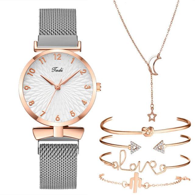 Women's Watch with Accessories - Premium Watches from chiquetrends.com - Just $23! Shop now at chiquetrends.com