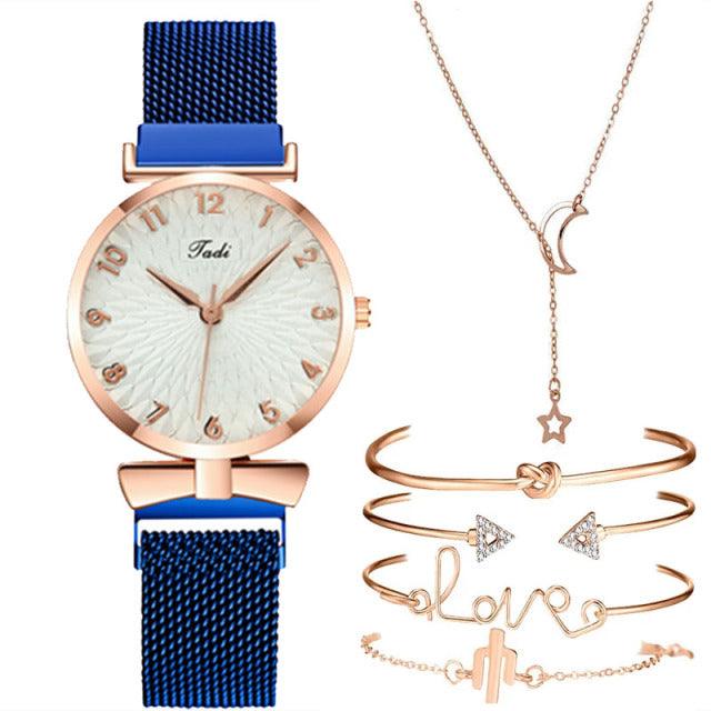 Women's Watch with Accessories - Premium Watches from chiquetrends.com - Just $23! Shop now at chiquetrends.com