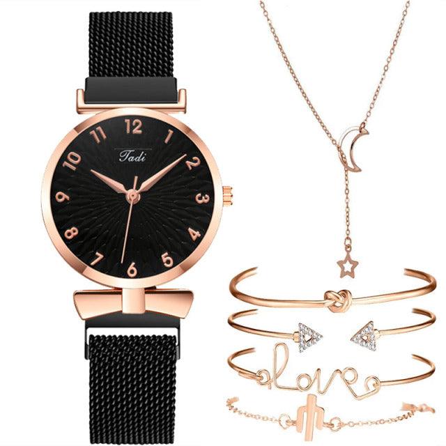 Women's Watch with Accessories - Premium Watches from chiquetrends.com - Just $23! Shop now at chiquetrends.com