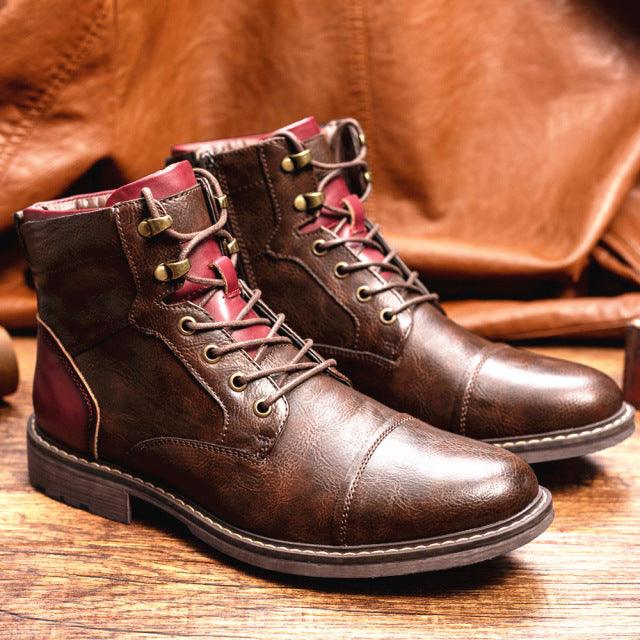 Outdoor Military Boots for - Premium Shoes from chiquetrends.com - Just $136! Shop now at chiquetrends.com