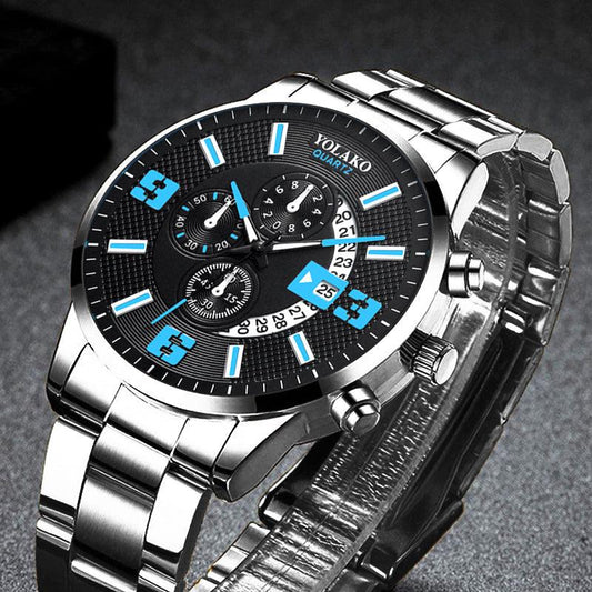 Reloj Hombre Stainless Steel - Premium Watches from chiquetrends.com - Just $51! Shop now at chiquetrends.com