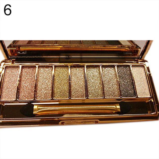 9 colors Fashion Eyeshadow - Premium Eye makeup from chiquetrends.com - Just $5! Shop now at chiquetrends.com