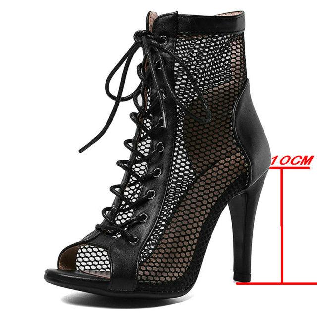 New High Heel Gladiator Sandal - Premium  from chiquetrends.com - Just $166! Shop now at chiquetrends.com