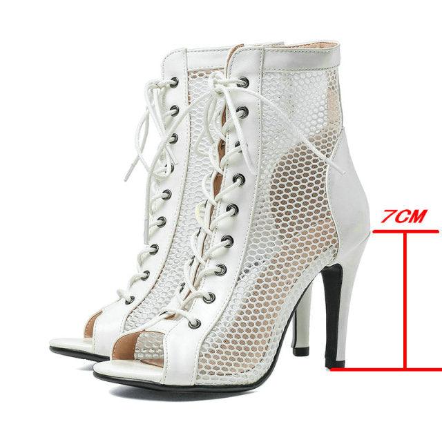 New High Heel Gladiator Sandal - Premium  from chiquetrends.com - Just $166! Shop now at chiquetrends.com