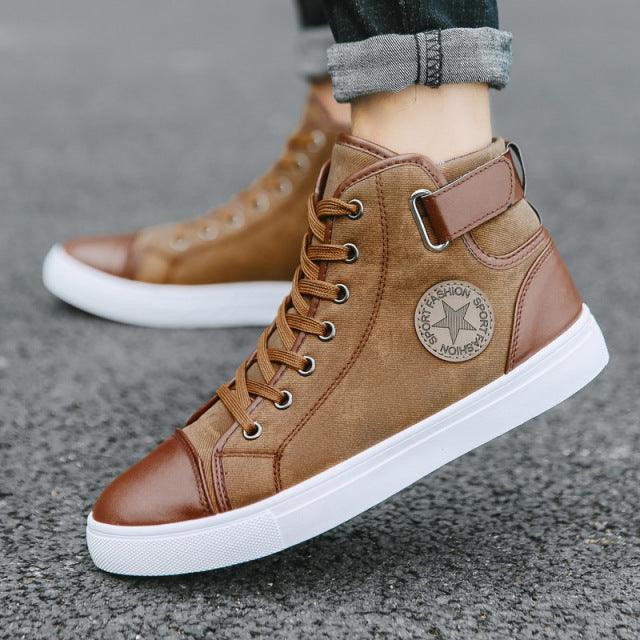 Star Skateboarding Shoes - Premium Shoes from chiquetrends.com - Just $77! Shop now at chiquetrends.com