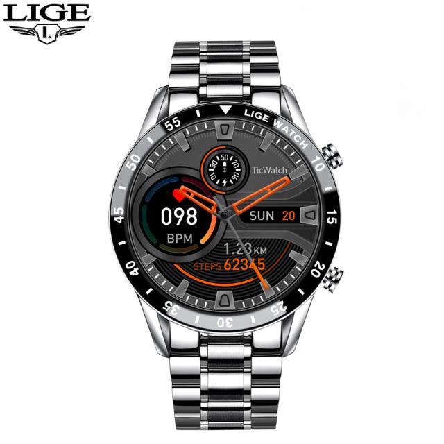 LIGE Touch Screen Smart Watch - Premium Watches from chiquetrends.com - Just $190! Shop now at chiquetrends.com