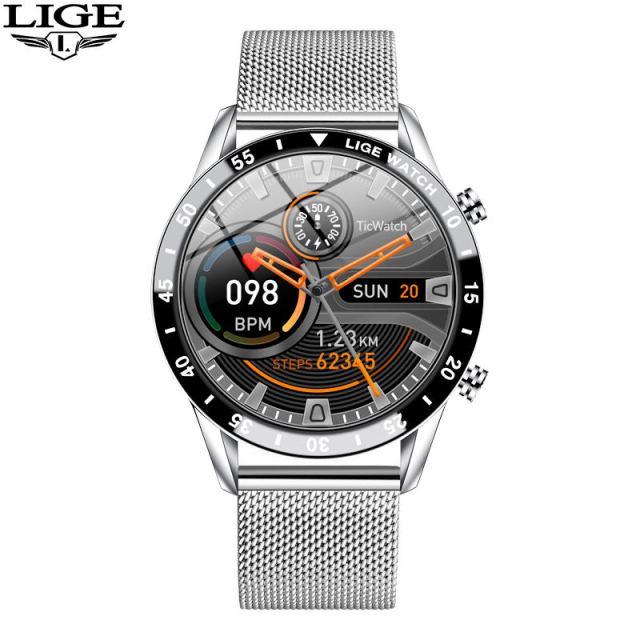 LIGE Touch Screen Smart Watch - Premium Watches from chiquetrends.com - Just $190! Shop now at chiquetrends.com