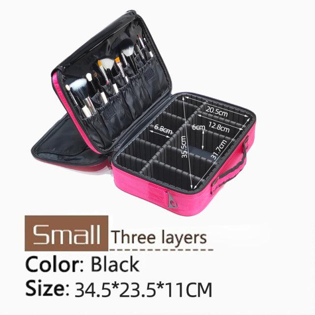 Women’s Travel Makeup Case | - Premium Makeup Tools from chiquetrends.com - Just $147! Shop now at chiquetrends.com